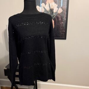 Vince Camuto Black Knit Sweater